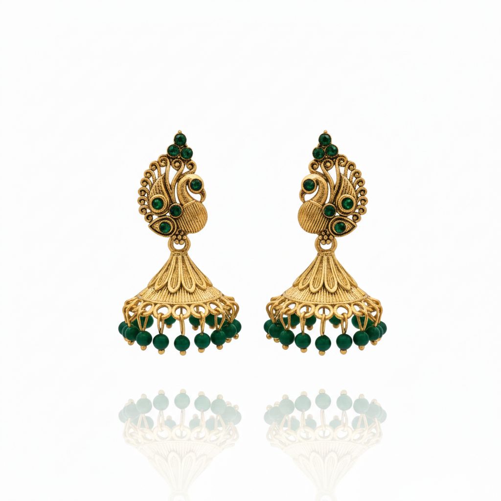 The Emerald Peacock's Whispers