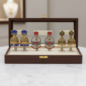 The Sovereign Petals: A Royal Heritage Trio Multicolour (Pack of 3)